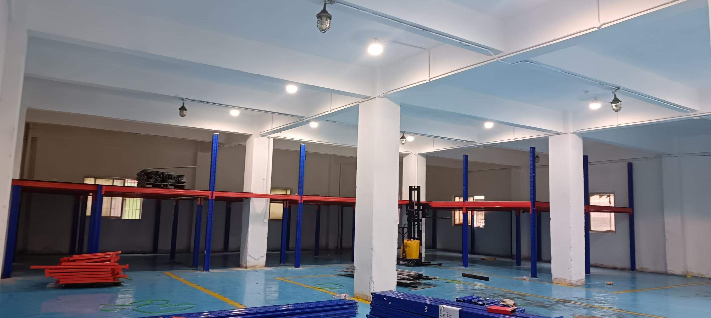 广州仓库二层阁楼平台搭建视频,阁楼式货架生产厂家